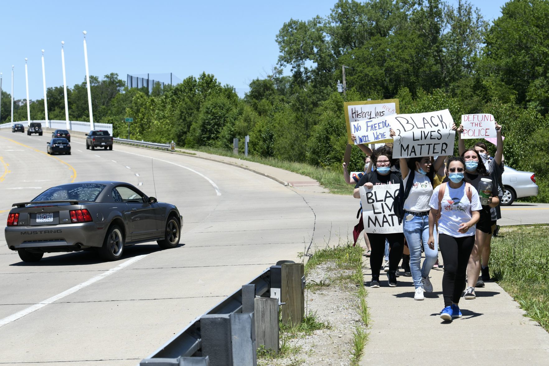 Photos: BLM protest in Arnold